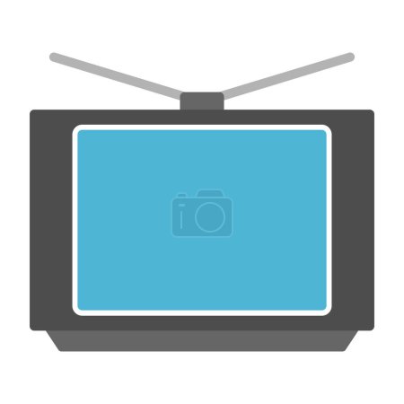 Ilustración de Icono de TV vector ilustración - Imagen libre de derechos