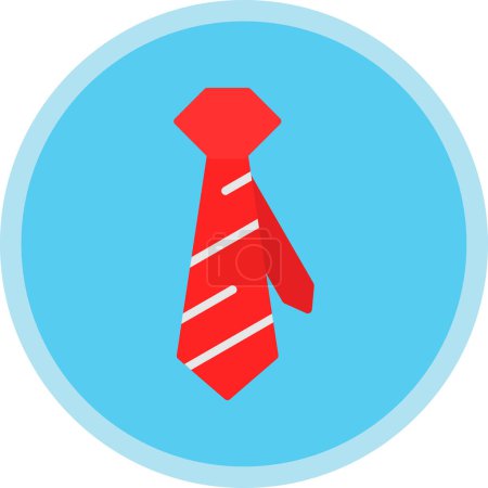 Téléchargez les illustrations : Cravate. icône web design simple - en licence libre de droit