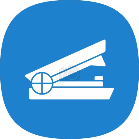 Stapler web icon, vector illustration 