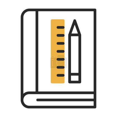 Illustration for Books icon, vector illustration simple design - Royalty Free Image