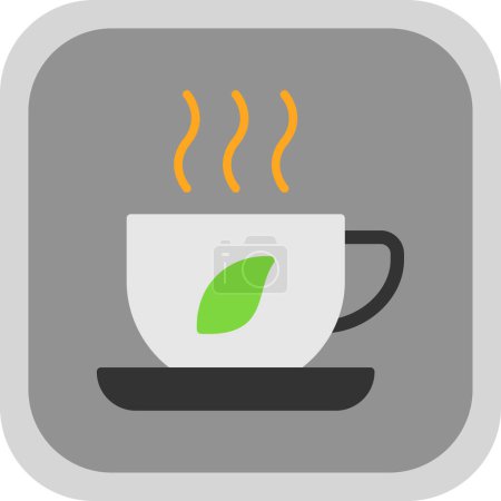 Illustration for Coffee Cup icon, vector illustration - Royalty Free Image