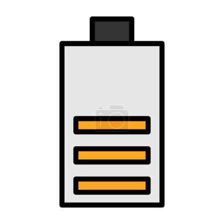 Ilustración de Vector ilustración del icono de la batería - Imagen libre de derechos