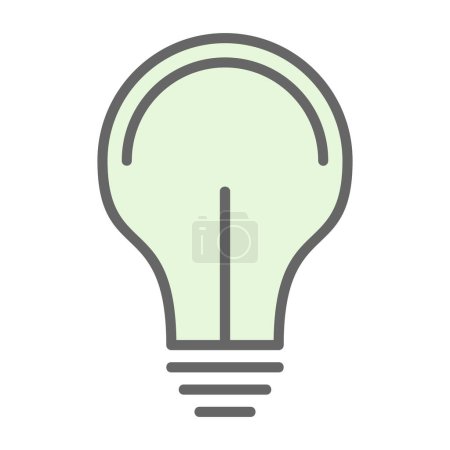 Illustration for Light bulb isolated icon design, vector illustration - Royalty Free Image