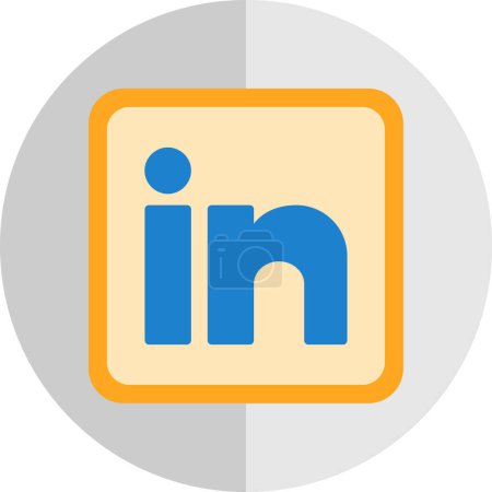 logo vector sign LinkedIn American business in famous icon social media design 