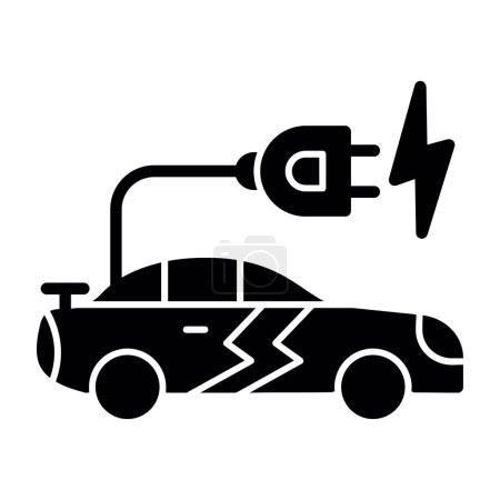 Ilustración de Icono de carga de coche, ilustración vectorial - Imagen libre de derechos