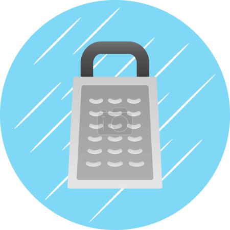 Illustration for Grater icon symbol template for graphic and web design collection logo vector illustration - Royalty Free Image