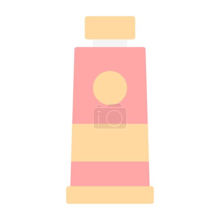Ilustración de Pintura tubo color web icono ilustración simple - Imagen libre de derechos