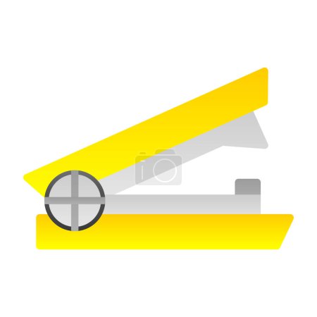 Ilustración de Stapler web icon, vector illustration - Imagen libre de derechos