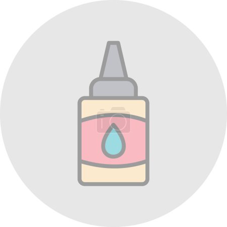 Illustration for Glue web icon, simple vector illustration - Royalty Free Image