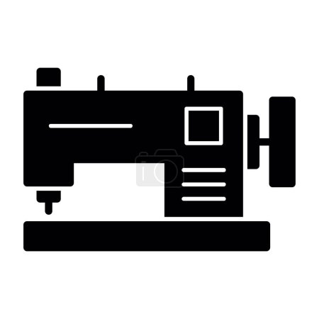 Ilustración de Máquina de coser icono web, ilustración de vectores - Imagen libre de derechos