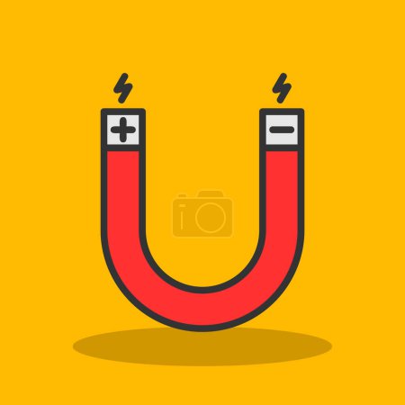 simple Magnet icon, vector illustration