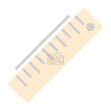 Illustration for Ruler icon, vector illustration simple design - Royalty Free Image