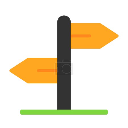 Illustration for Flat arrows icon.  illustration  vector - Royalty Free Image