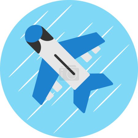 Téléchargez les illustrations : Avion. icône web design simple - en licence libre de droit