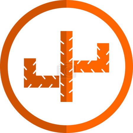 Ilustración de Icono de cactus aislado sobre fondo blanco para el diseño de aplicaciones web y móviles - Imagen libre de derechos