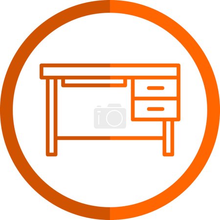 Ilustración de PC Tabla vector icono de diseño - Imagen libre de derechos