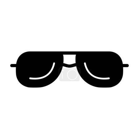 Illustration for Vector illustration of sunglasses modern graphic icon - Royalty Free Image