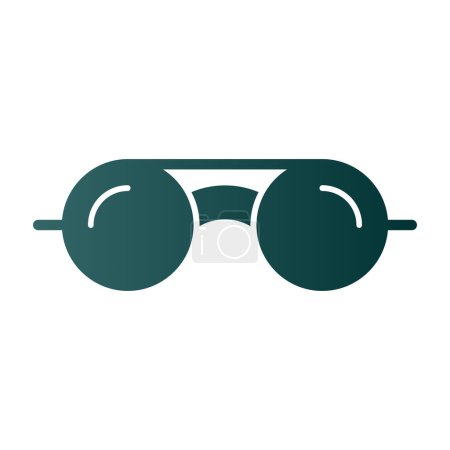 Ilustración de Ojo gafas icono vector ilustración - Imagen libre de derechos