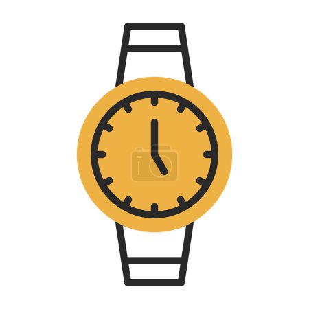 Illustration for Wristwatch icon, vector illustration - Royalty Free Image
