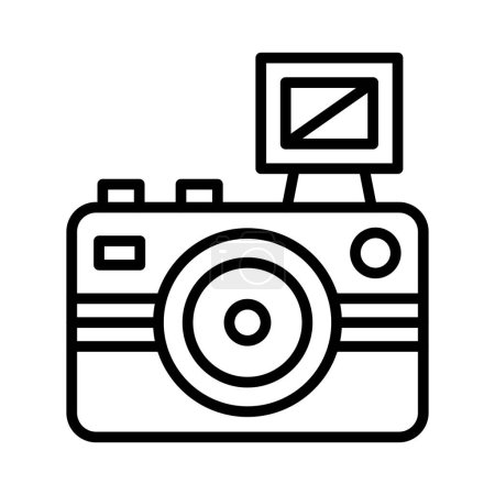 Illustration for Lomography Vector Icon Design - Royalty Free Image