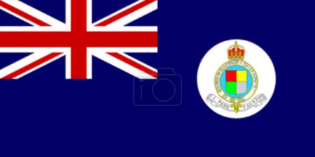 Foto de Bandera de las Islas Británicas de Barlovento (1903-1958) - Imagen libre de derechos