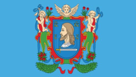 Photo for Flag of Vitebsk, Belarus - Royalty Free Image