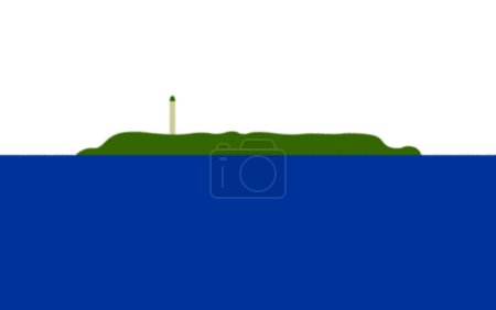 Photo for Flag of Navassa Island - Royalty Free Image