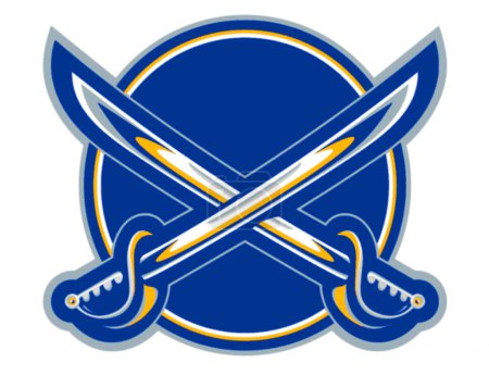 Photo for Logotype of Buffalo Sabres hockey sports team - Royalty Free Image