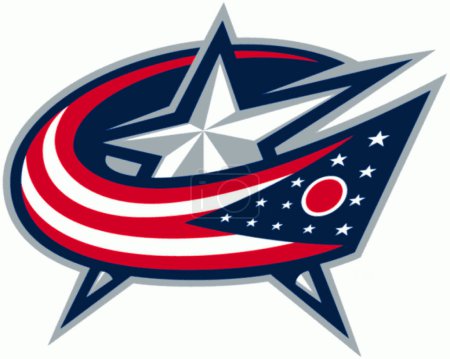 Foto de Logotipo del equipo deportivo de hockey Columbus Blue Jackets - Imagen libre de derechos