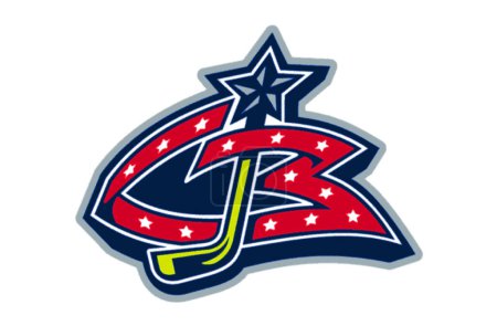 Foto de Logotipo del equipo deportivo de hockey Columbus Blue Jackets - Imagen libre de derechos