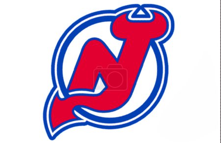 Foto de Logotipo del equipo deportivo de hockey Devils de Nueva Jersey - Imagen libre de derechos