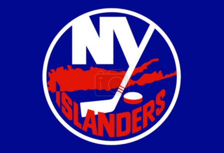 Foto de Logotipo del equipo deportivo de hockey de New York Islanders - Imagen libre de derechos