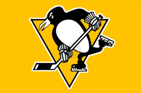 Foto de Logotipo del equipo deportivo de hockey Pittsburgh Penguins - Imagen libre de derechos