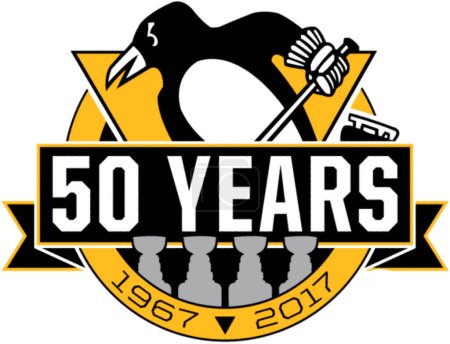 Photo for Logotype of Pittsburgh Penguins hockey sports team - Royalty Free Image