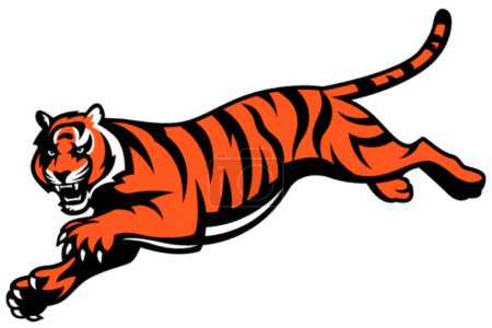 Photo for Logotype of Cincinnati Bengals american football sports team - Royalty Free Image