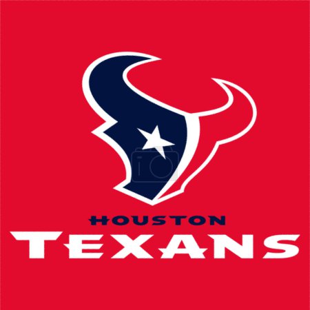 Photo for Logotype of Houston Texans american football sports team - Royalty Free Image