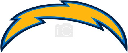 Téléchargez les photos : Logotype of Los Angeles Chargers american football sports team - en image libre de droit