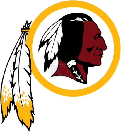 Foto de Logotipo de Washington Redskins equipo deportivo de fútbol americano - Imagen libre de derechos