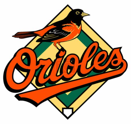Téléchargez les photos : Logotype of Baltimore Orioles baseball sports team - en image libre de droit