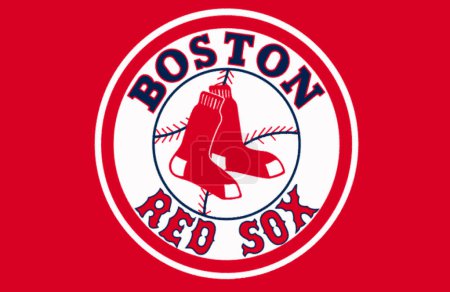 Photo for Logotype of Boston Red Sox baseball sports team - Royalty Free Image