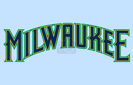 Téléchargez les photos : Logotype of Milwaukee Brewers baseball sports team - en image libre de droit