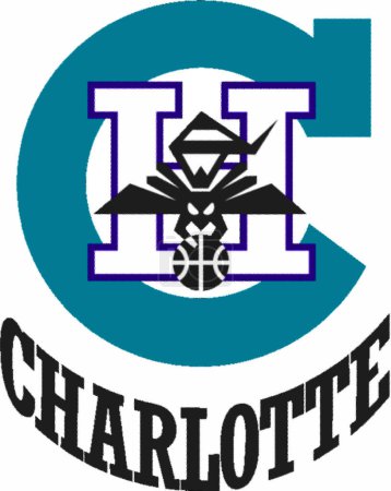 Téléchargez les photos : Logotype of Charlotte Hornets basketball sports team - en image libre de droit