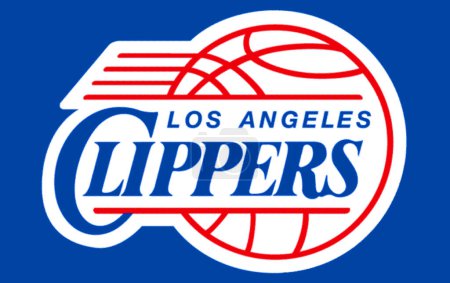 Téléchargez les photos : Logotype of Los Angeles Clippers basketball sports team - en image libre de droit