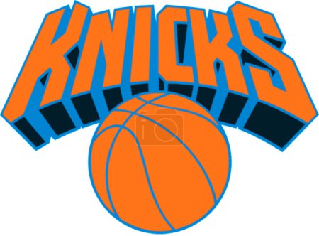 Photo for Logotype of New York Knicks basketball sports team - Royalty Free Image