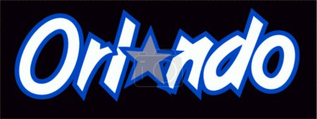 Photo for Logotype of Orlando Magic basketball sports team - Royalty Free Image