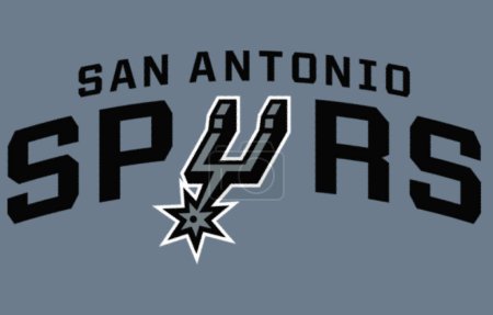 Téléchargez les photos : Logotype of San Antonio Spurs basketball sports team - en image libre de droit