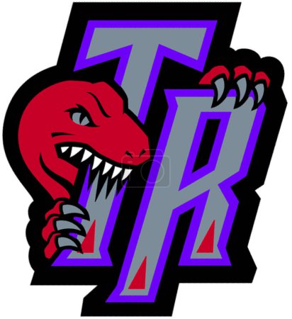Photo for Logotype of Toronto Raptors basketball sports team - Royalty Free Image