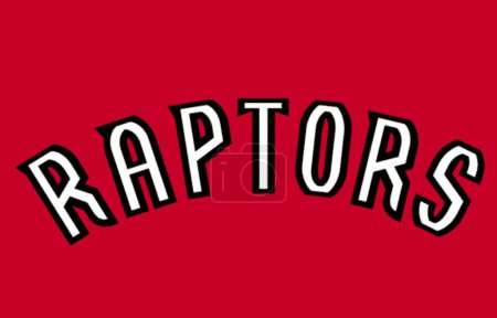 Foto de Logotype of Toronto Raptors basketball sports team - Imagen libre de derechos