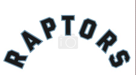Téléchargez les photos : Logotype of Toronto Raptors basketball sports team - en image libre de droit