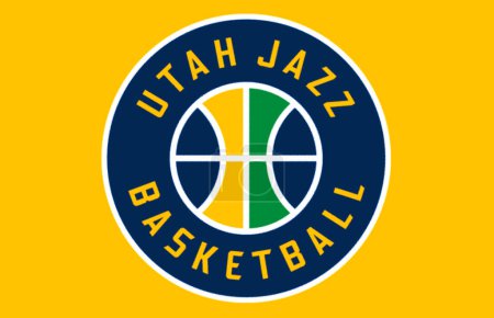 Foto de Logotype of Utah Jazz basketball sports team - Imagen libre de derechos